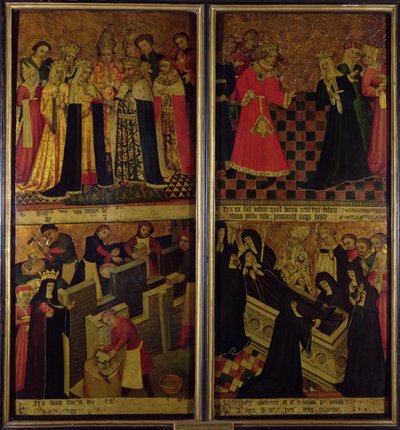 The Legend of St. Etheldreda, c.1425 by English School